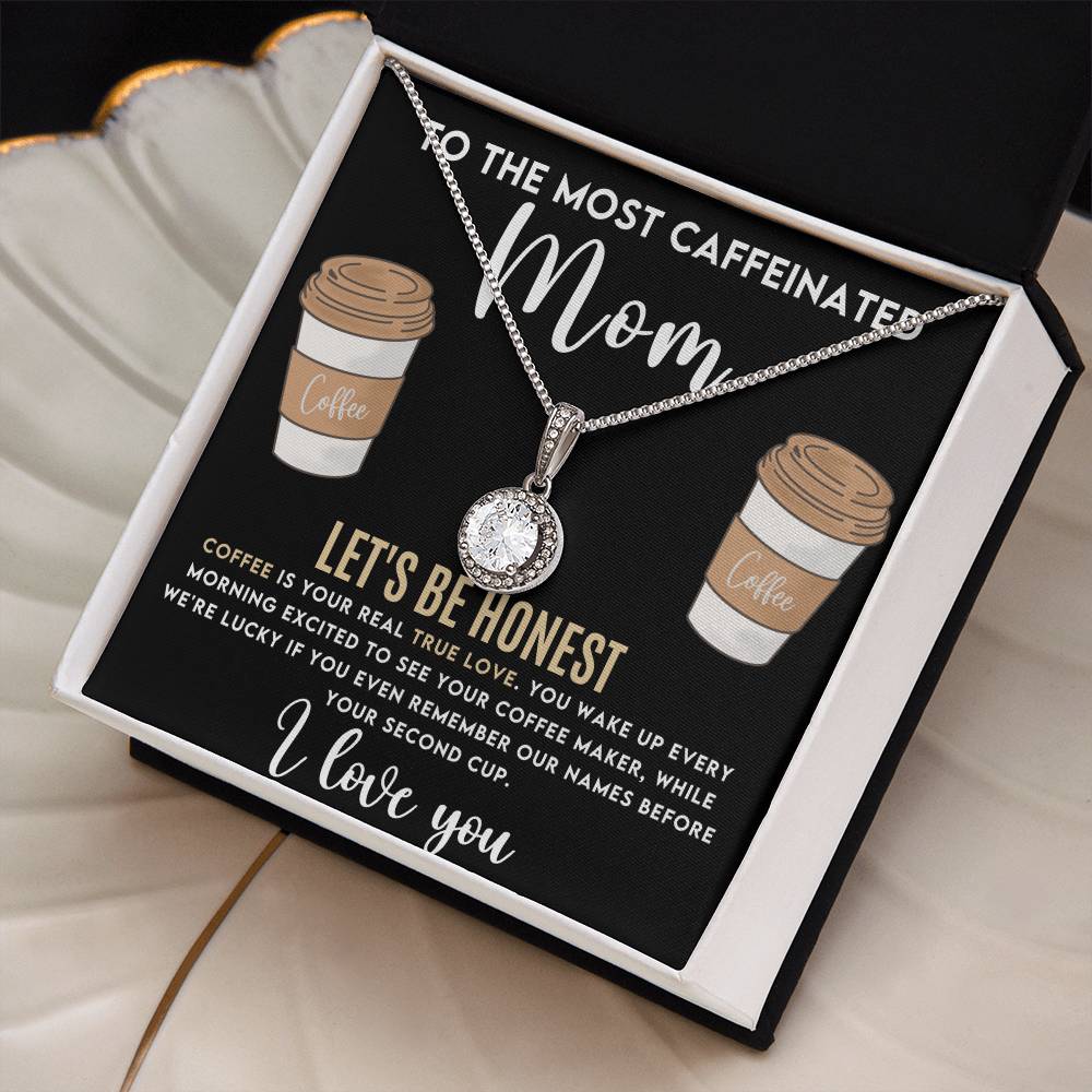 Coffee Loving Mom Hope Necklace Gift-[product type]