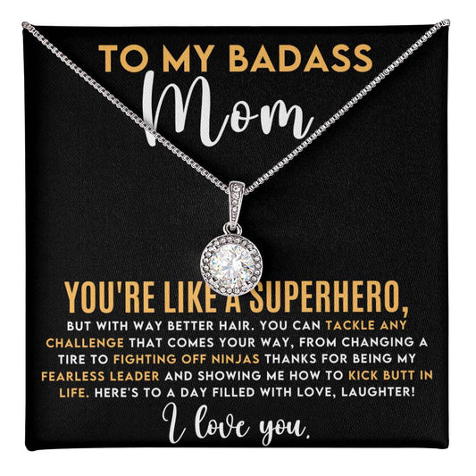 Badass mom  Hope Necklace Gift-[product type]