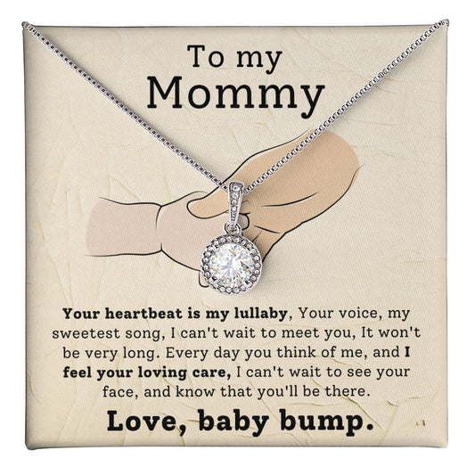 Mom from Baby Bump Hope Necklace Gift-[product type]