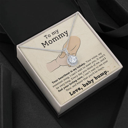 Mom from Baby Bump Hope Necklace Gift-[product type]