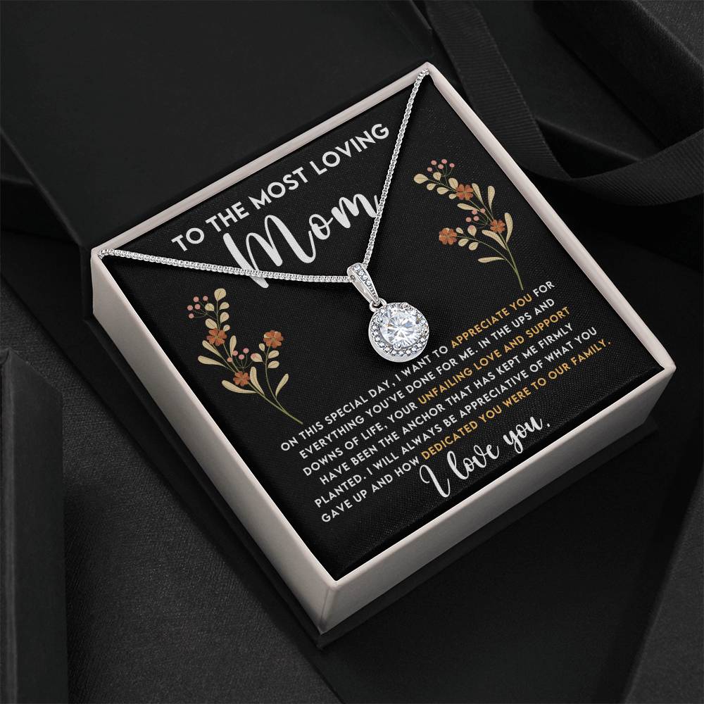 Loving Mom Hope Necklace Gift-[product type]