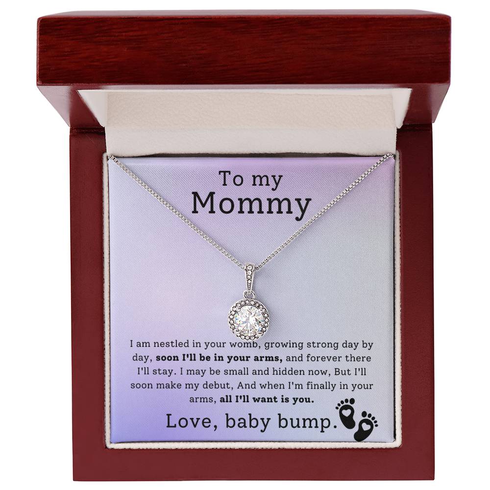 Mommy from Baby Bump Hope Necklace Gift-[product type]