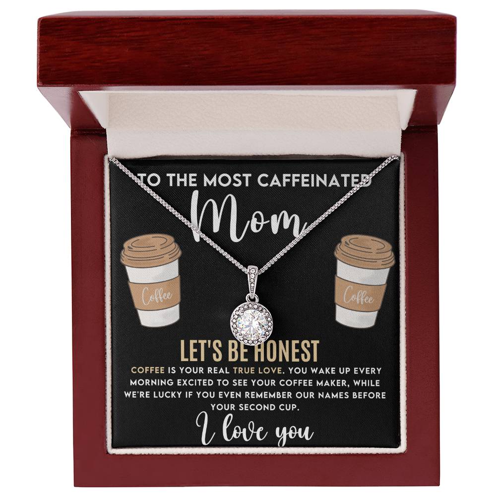 Coffee Loving Mom Hope Necklace Gift-[product type]