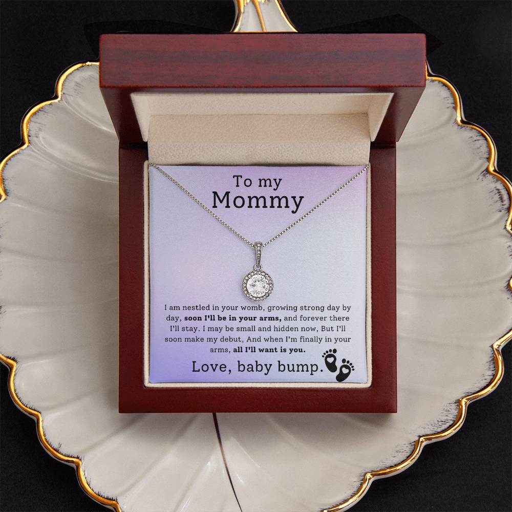 Mommy from Baby Bump Hope Necklace Gift-[product type]