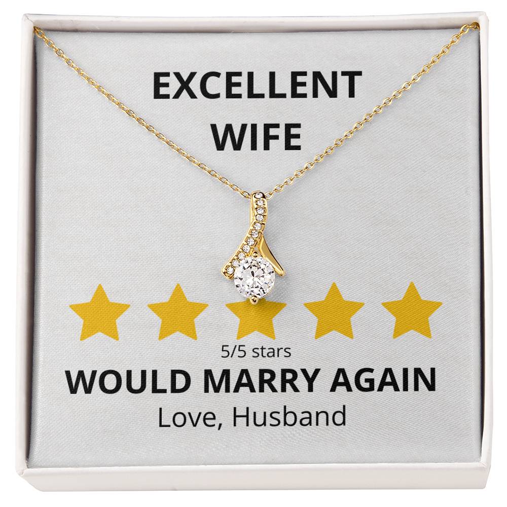 Excellent Wife 5 star Review Alluring Beauty Necklace-[product type]