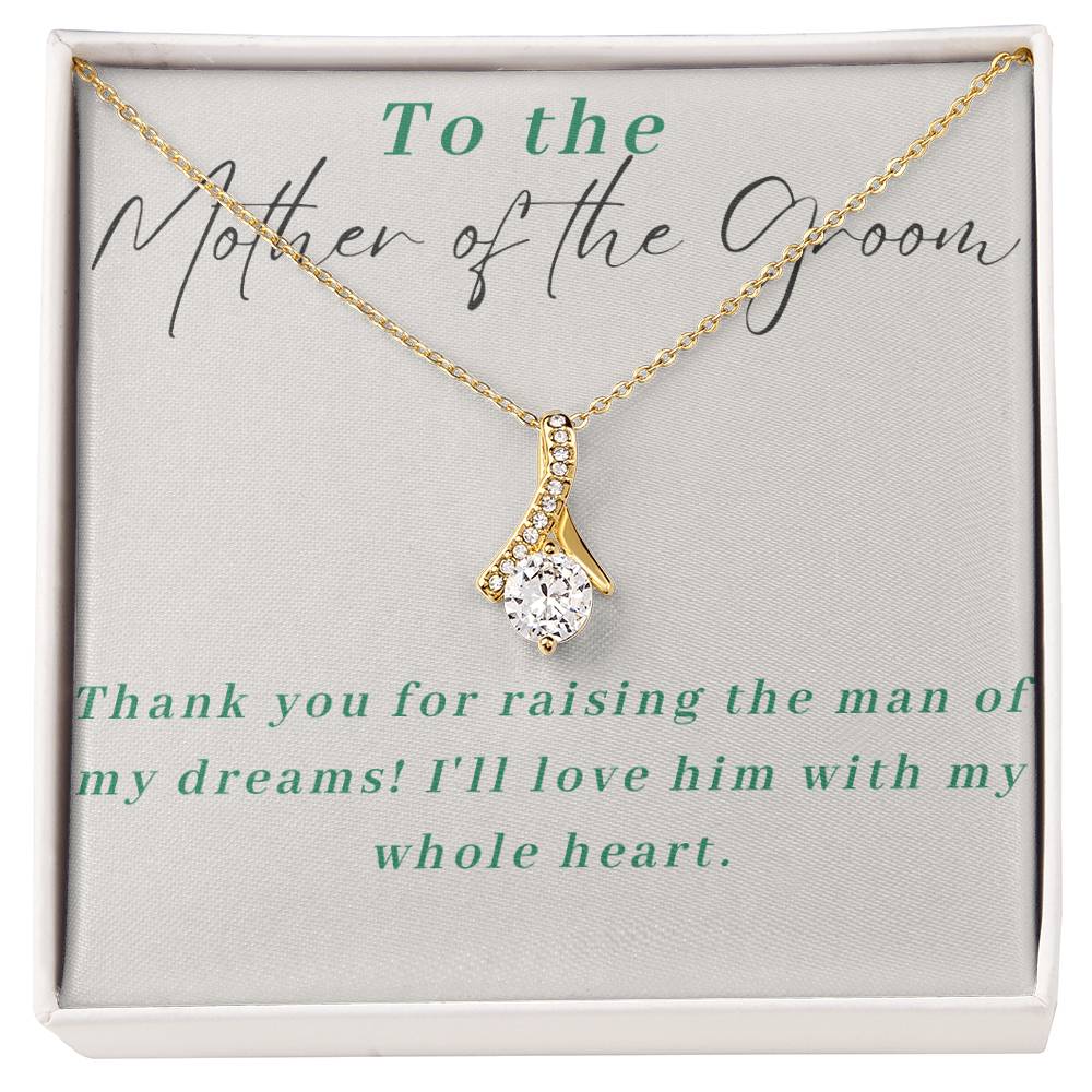 Mother of The Groom Alluring Beauty Necklace-[product type]