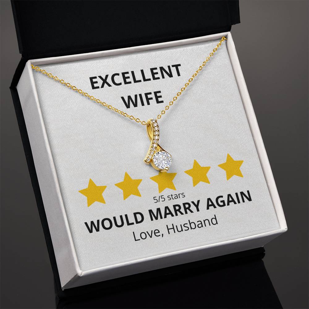 Excellent Wife 5 star Review Alluring Beauty Necklace-[product type]