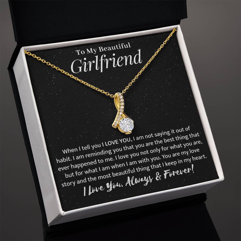 Girlfriend Alluring Beauty Necklace Gift-[Heartfelt Family Gift]