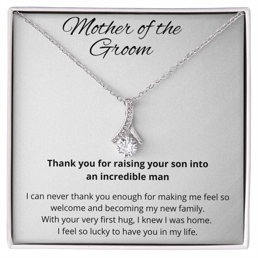 Mother of the Groom From Bride Alluring Beauty Necklace-[product type]