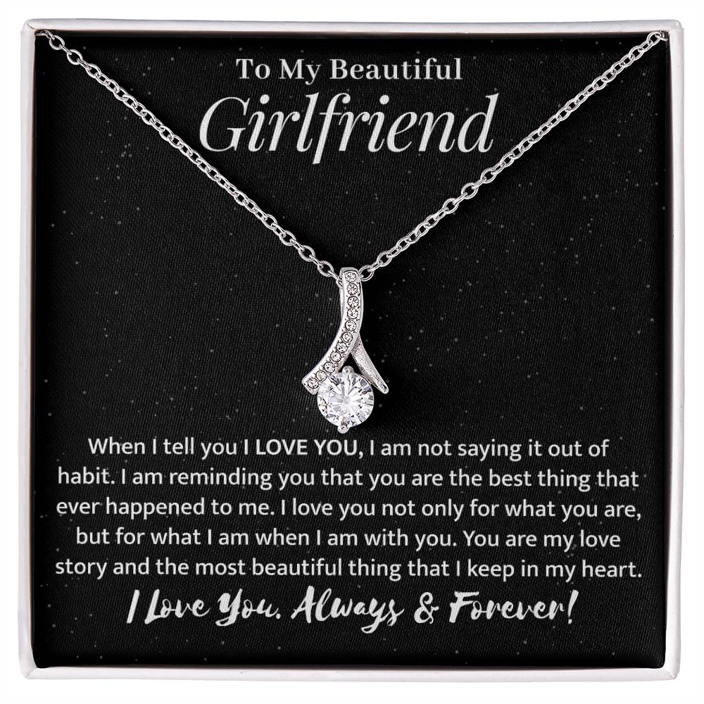 Girlfriend Alluring Beauty Necklace Gift-[Heartfelt Family Gift]