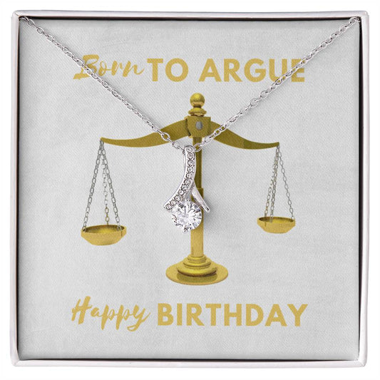 Happy Birthday Lawyer  Alluring Beauty Necklace-[product type]