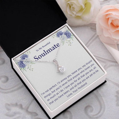 Soulmate Alluring Beauty Necklace Gift-[Heartfelt Family Gift]