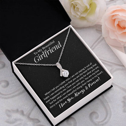 Girlfriend Alluring Beauty Necklace Gift-[Heartfelt Family Gift]