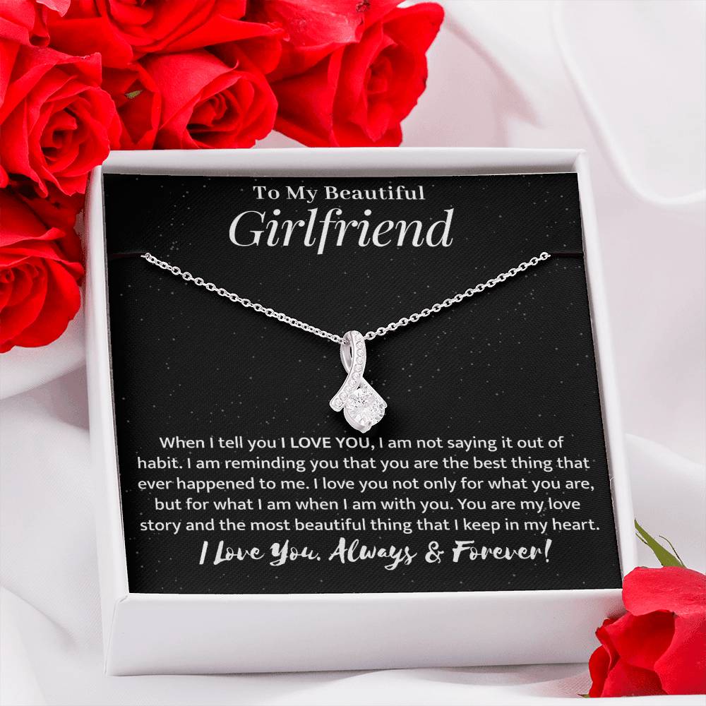 Girlfriend Alluring Beauty Necklace Gift-[Heartfelt Family Gift]