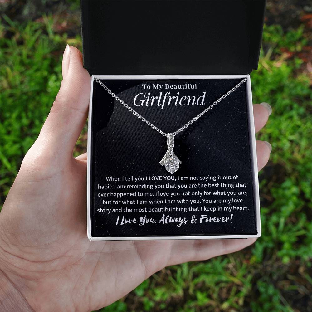 Girlfriend Alluring Beauty Necklace Gift-[Heartfelt Family Gift]