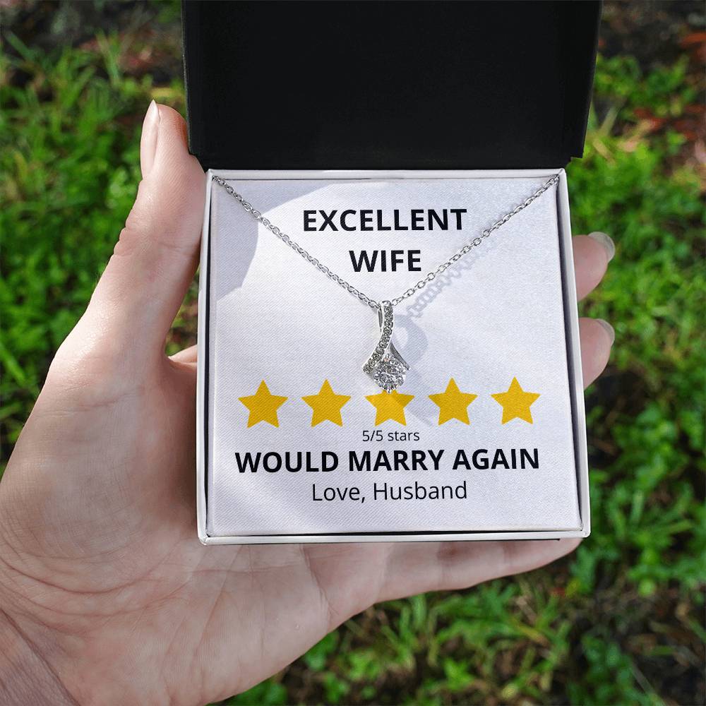 Excellent Wife 5 star Review Alluring Beauty Necklace-[product type]