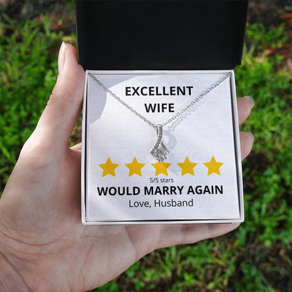 Excellent Wife 5 star Review Alluring Beauty Necklace-[product type]