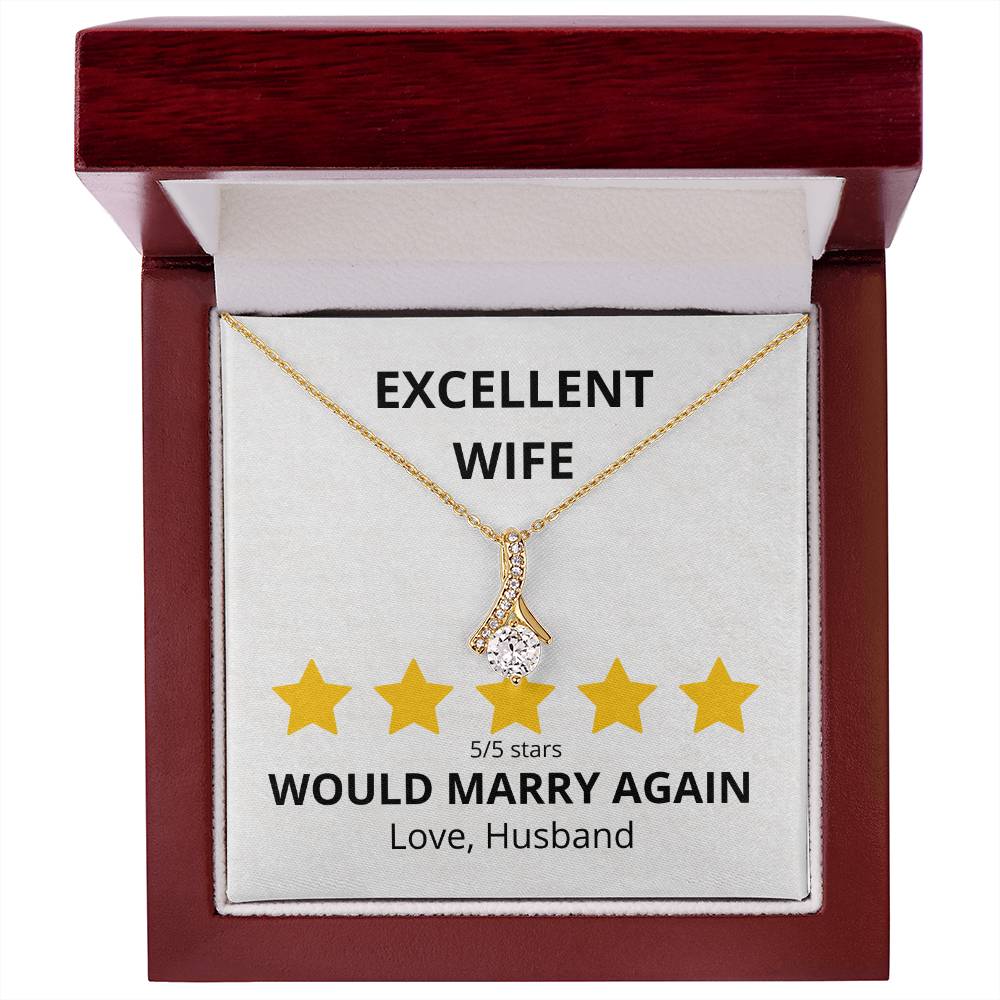 Excellent Wife 5 star Review Alluring Beauty Necklace-[product type]