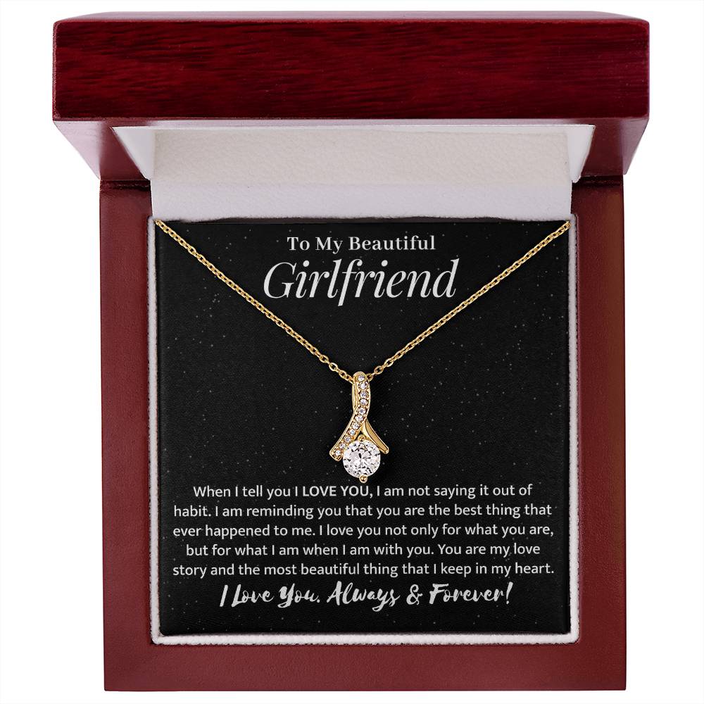 Girlfriend Alluring Beauty Necklace Gift-[Heartfelt Family Gift]