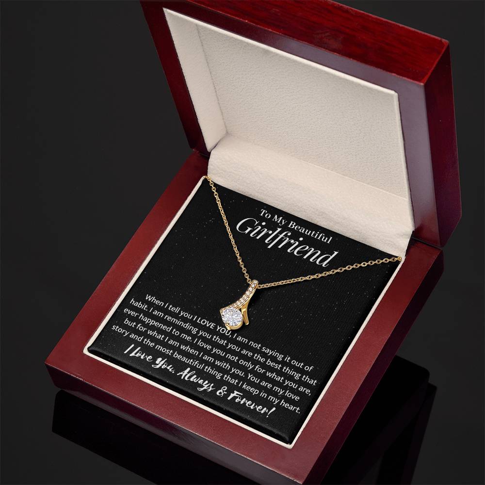 Girlfriend Alluring Beauty Necklace Gift-[Heartfelt Family Gift]