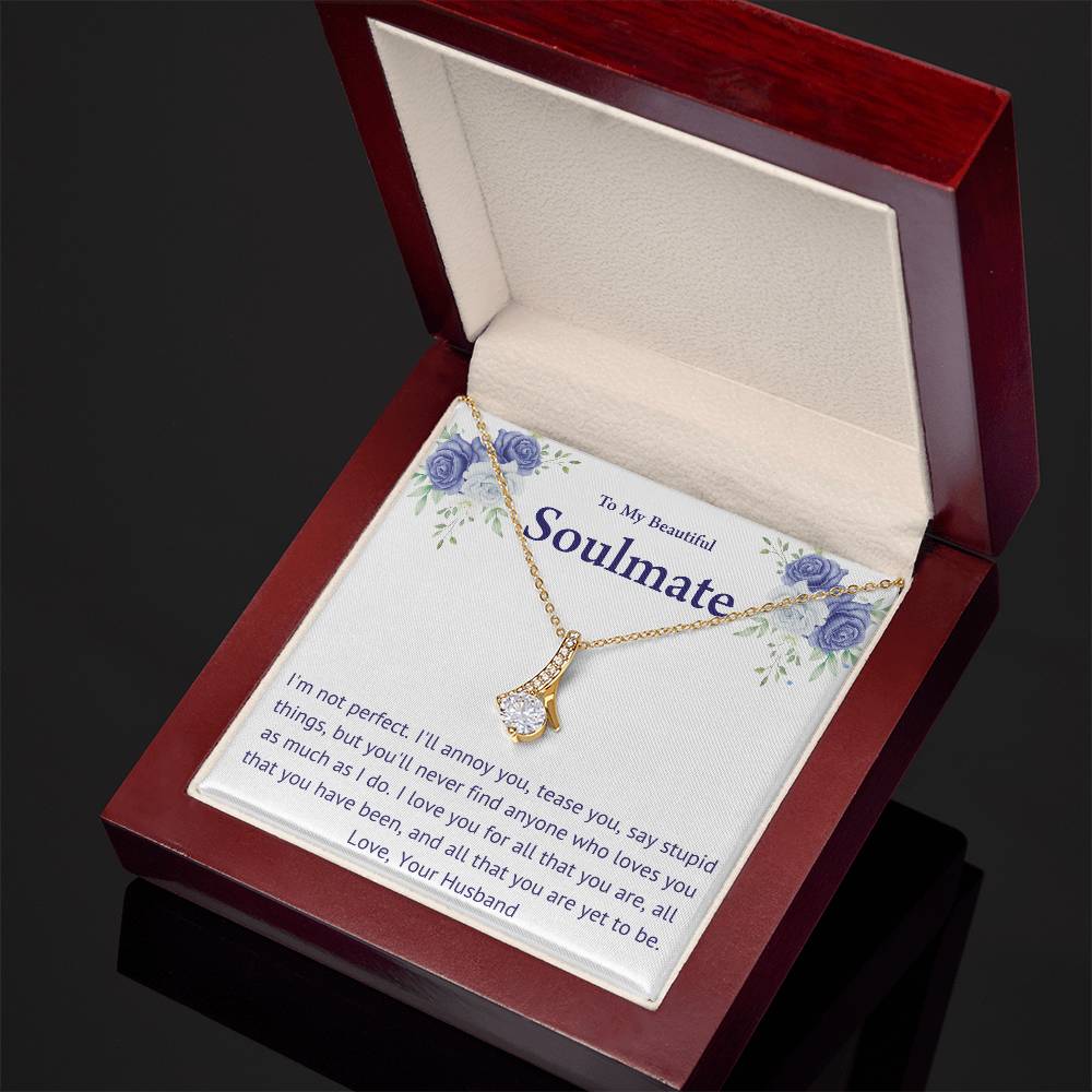 Soulmate Alluring Beauty Necklace Gift-[Heartfelt Family Gift]