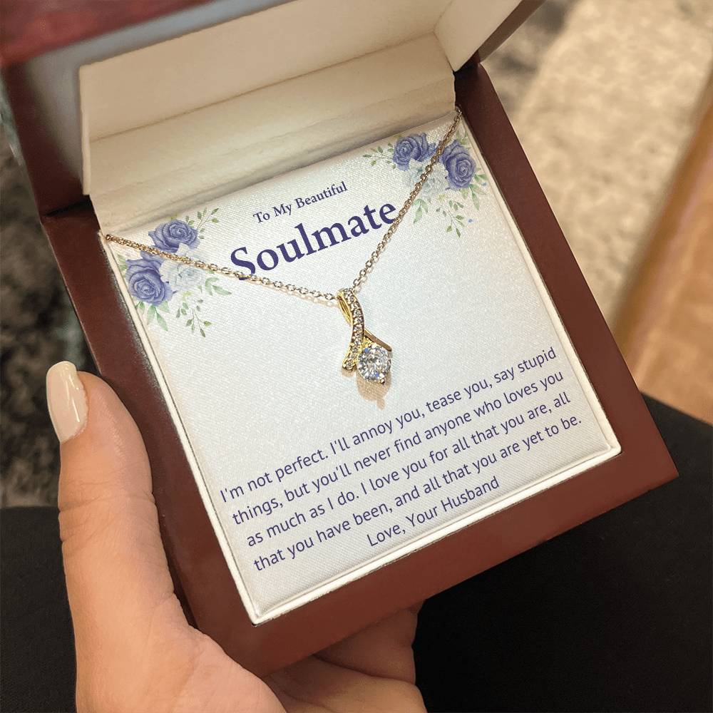 Soulmate Alluring Beauty Necklace Gift-[Heartfelt Family Gift]