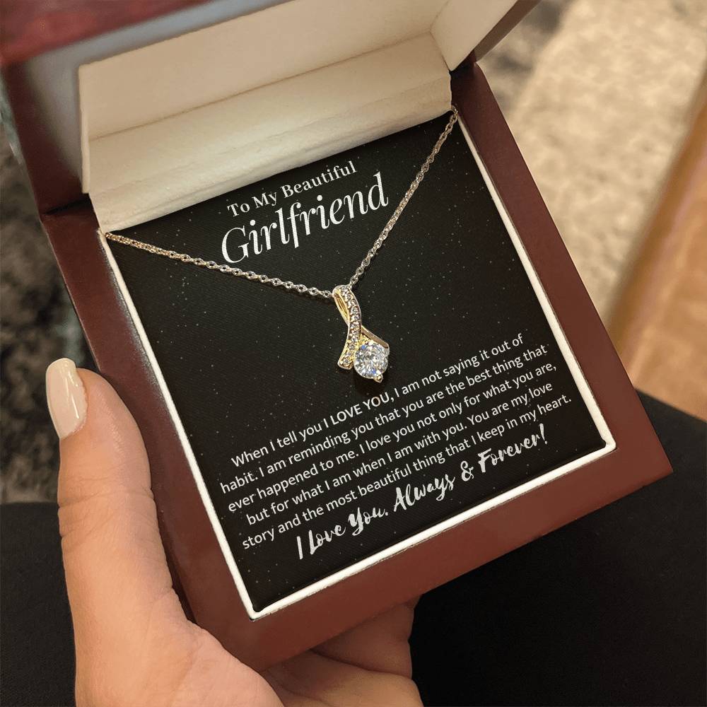 Girlfriend Alluring Beauty Necklace Gift-[Heartfelt Family Gift]