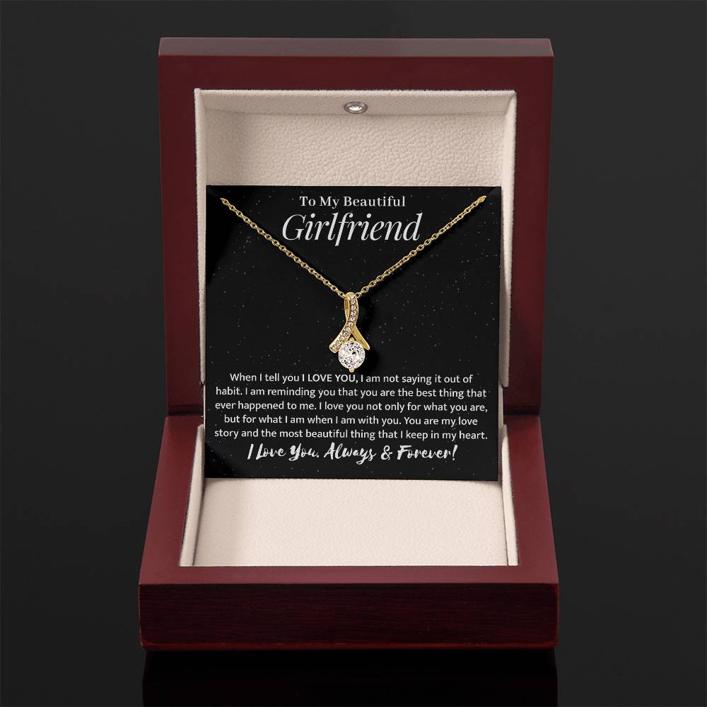 Girlfriend Alluring Beauty Necklace Gift-[Heartfelt Family Gift]