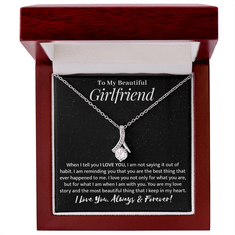 Girlfriend Alluring Beauty Necklace Gift-[Heartfelt Family Gift]