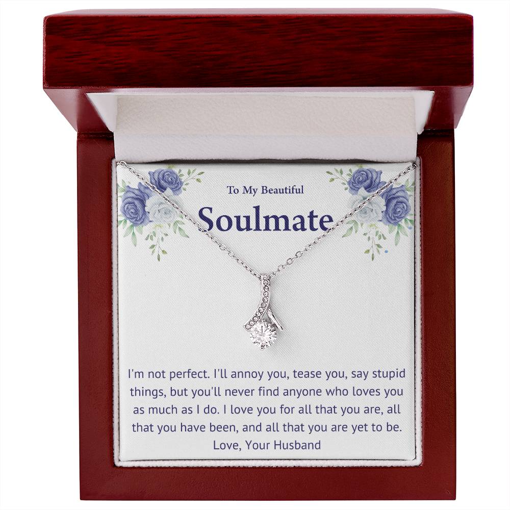 Soulmate Alluring Beauty Necklace Gift-[Heartfelt Family Gift]