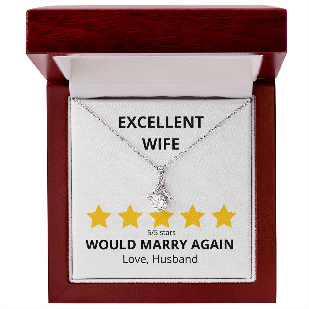 Excellent Wife 5 star Review Alluring Beauty Necklace-[product type]