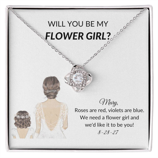 Personalized Flower Girl Proposal Card Gift-[product type]