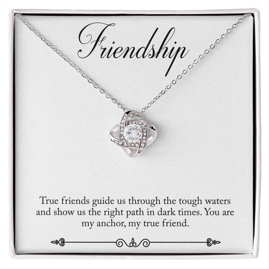 Friendship Knot Necklace-[product type]