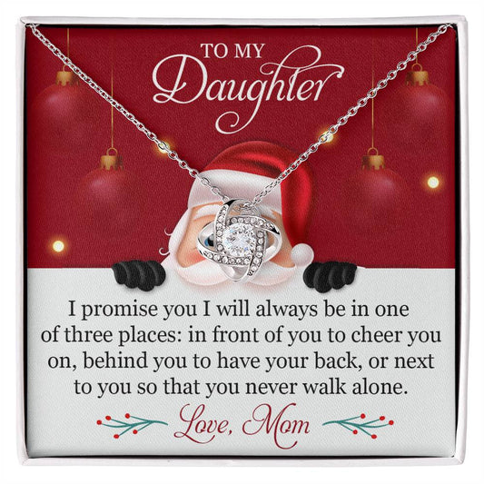 To My Daughter Christmas Gift,  Daughter Necklace, Daughter Jewelry Gifts from Dad Mom-[product type]