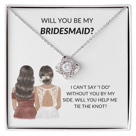 Personalized Bridesmaid Proposal Necklace Gift-[product type]