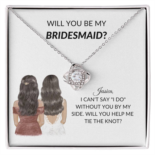 Personalized Bridesmaid Proposal Necklace Gift-[product type]