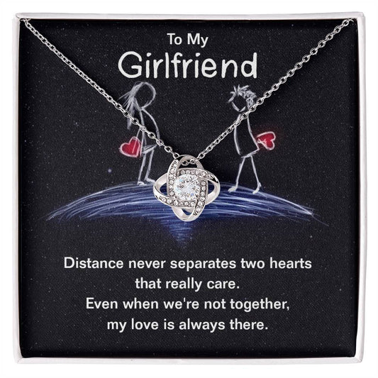 Girlfriend Distance Knot Necklace-[product type]