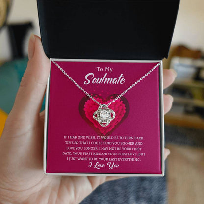 Soulmate Love Knot Necklace-[product type]