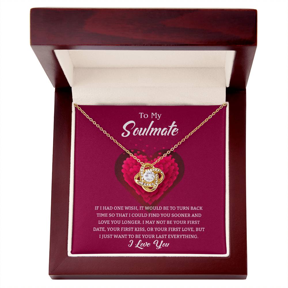 Soulmate Love Knot Necklace-[product type]