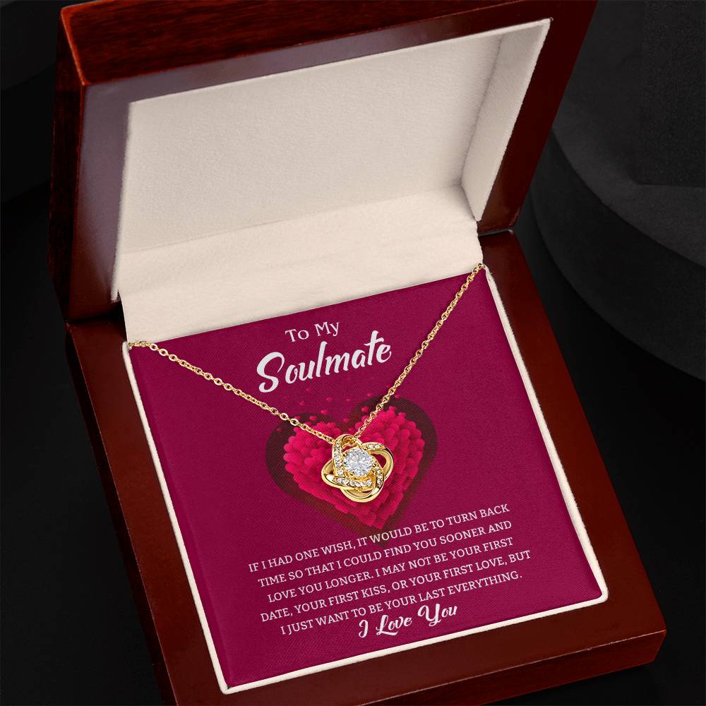 Soulmate Love Knot Necklace-[product type]