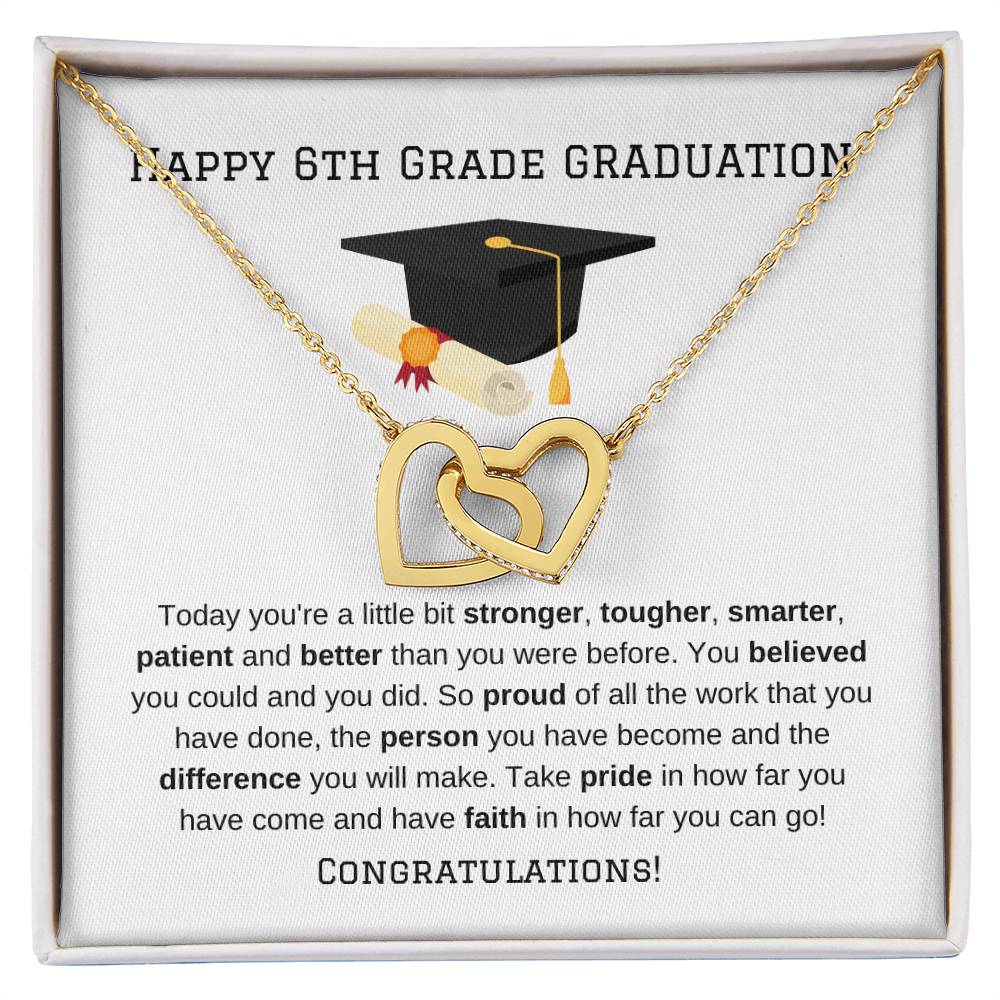 6th Grade Graduation Necklace Gift-[product type]