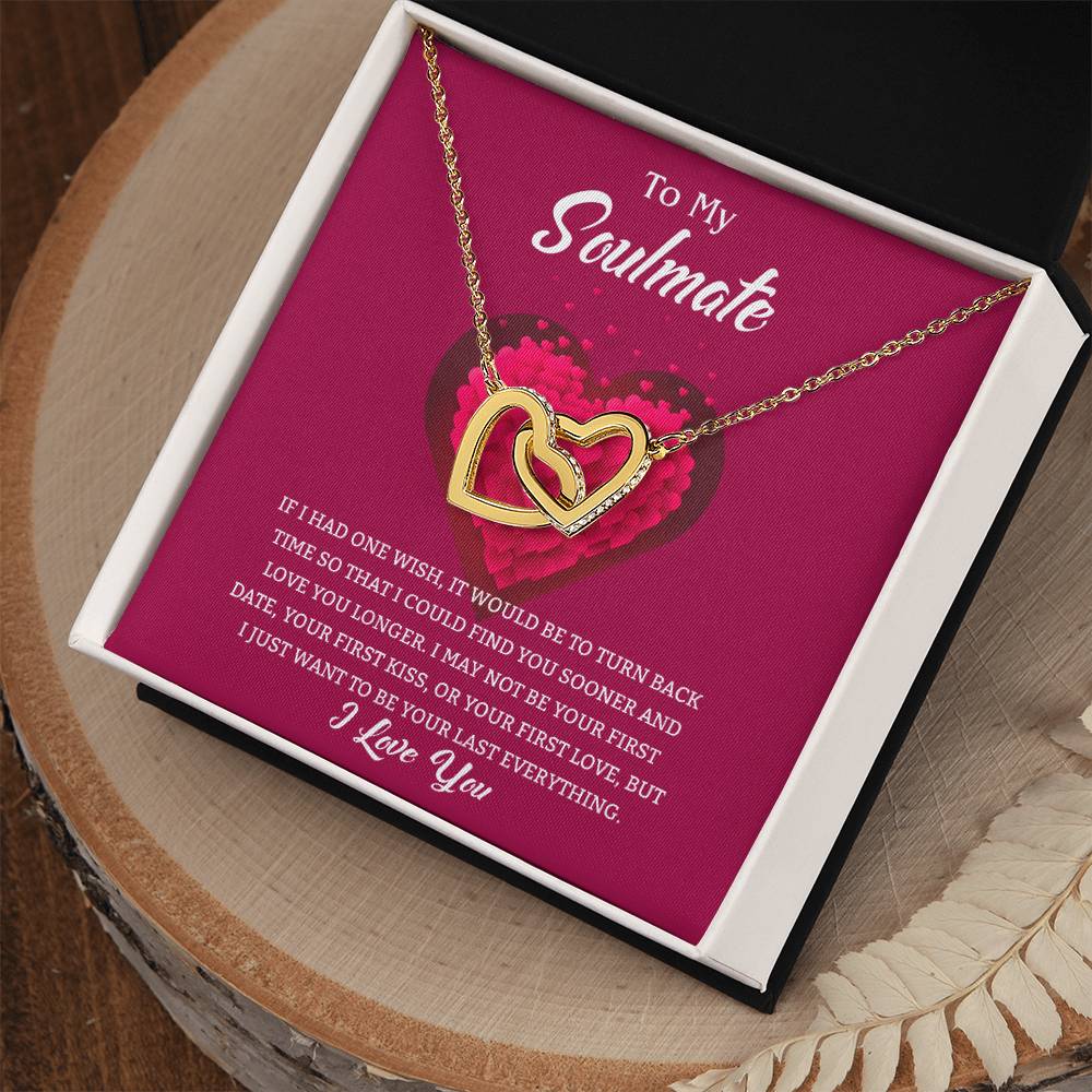 Soulmate Interlocking Hearts Necklace-[product type]