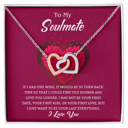 Soulmate Interlocking Hearts Necklace-[product type]