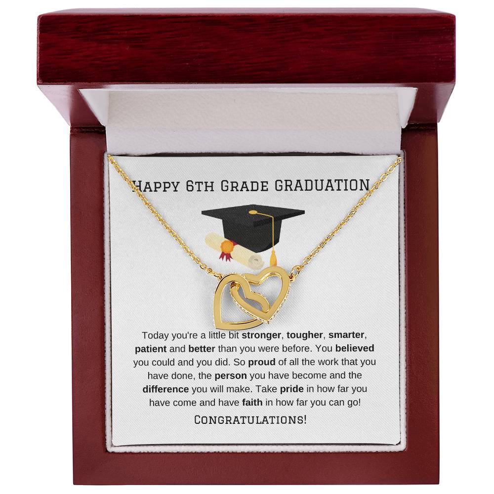 6th Grade Graduation Necklace Gift-[product type]