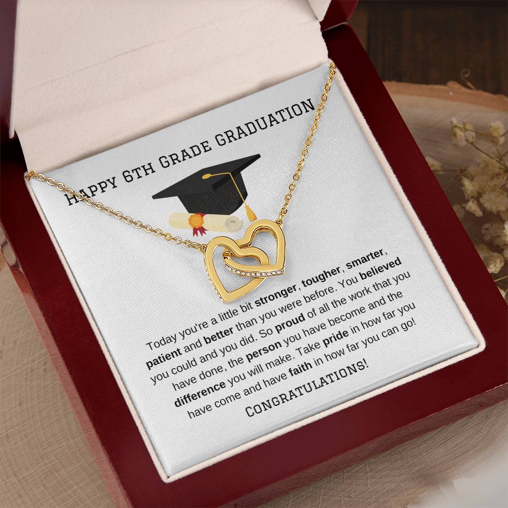 6th Grade Graduation Necklace Gift-[product type]