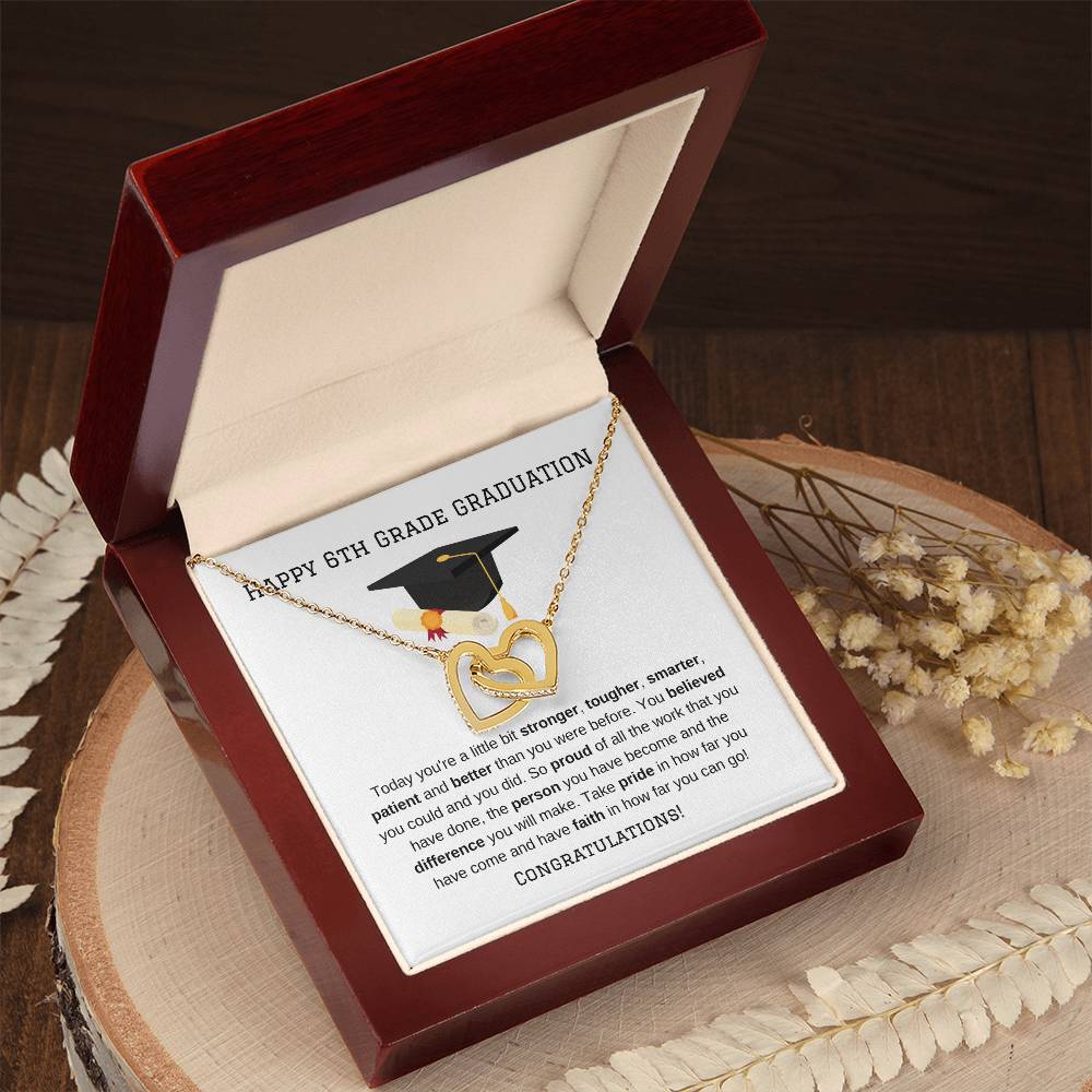 6th Grade Graduation Necklace Gift-[product type]