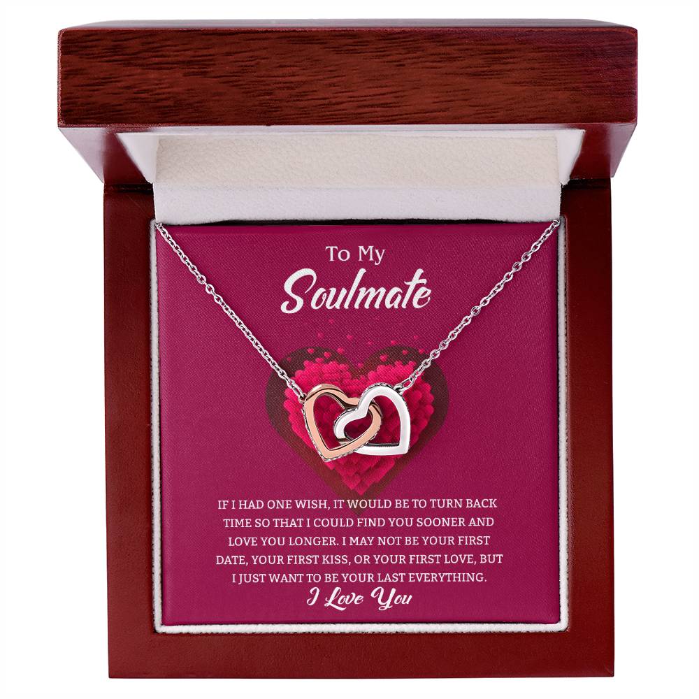 Soulmate Interlocking Hearts Necklace-[product type]