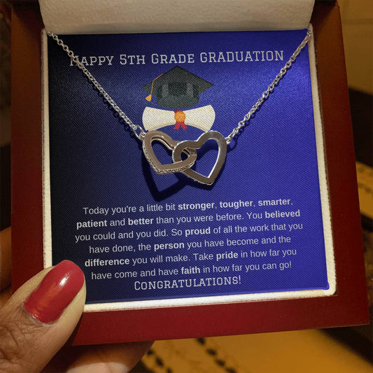 5th Grade Graduation Necklace Gift-[product type]