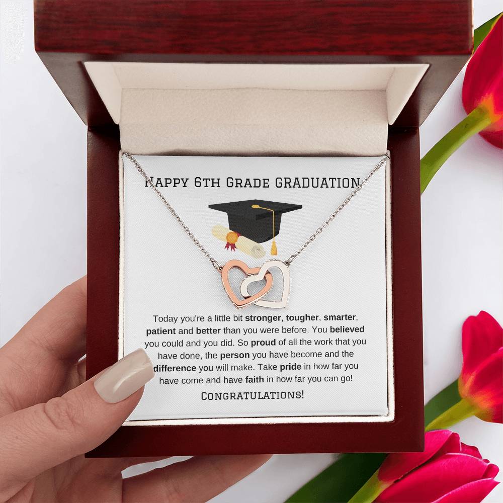 6th Grade Graduation Necklace Gift-[product type]