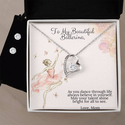 Copy of Ballerina2 MC Template Heart Necklace and Earring Set-[product type]